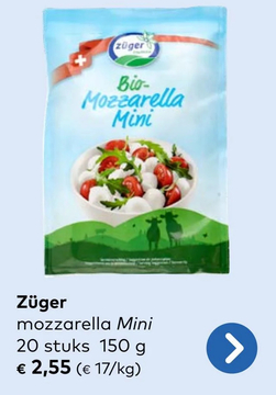 Aanbieding: Bio- Mozzarella Mini