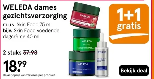 Aanbieding: Dames gezichtsverzorging