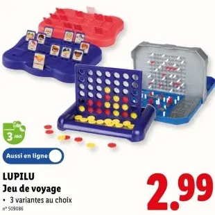Offre: Jeu de voyage
