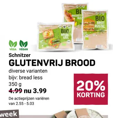 Aanbieding: Schnitzer Glutenvrij brood