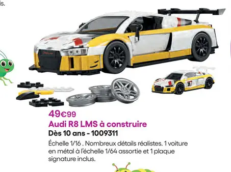 Offre: Audi R8 LMS à construire
