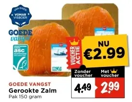Aanbieding: Gerookte Zalm