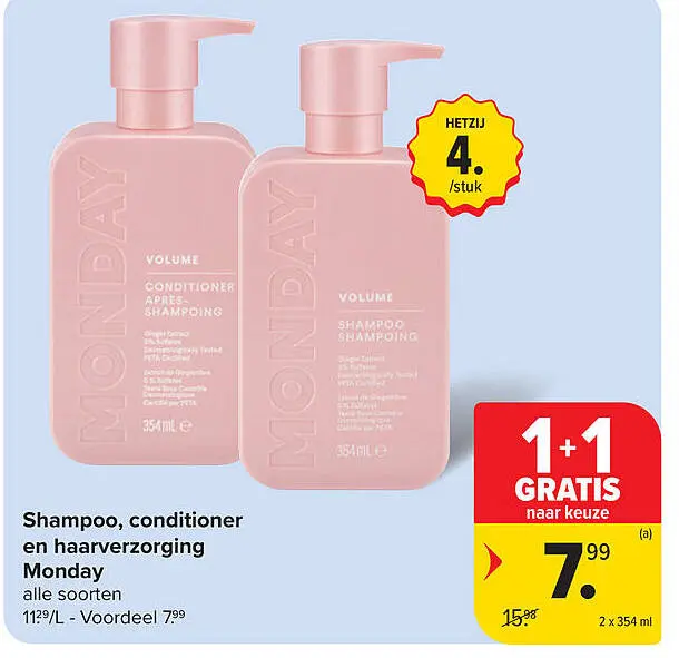 Promotie: Shampoo, conditioner en haarverzorging