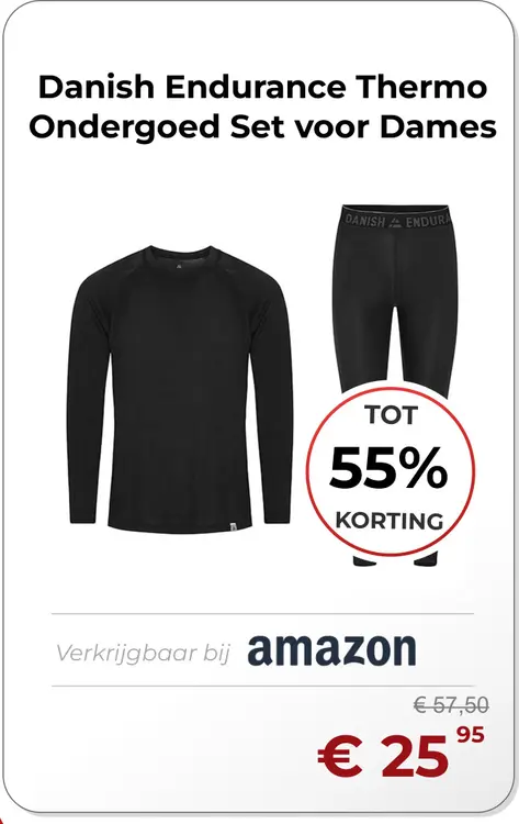 Aanbieding: Thermo Ondergoed Set voor Dames