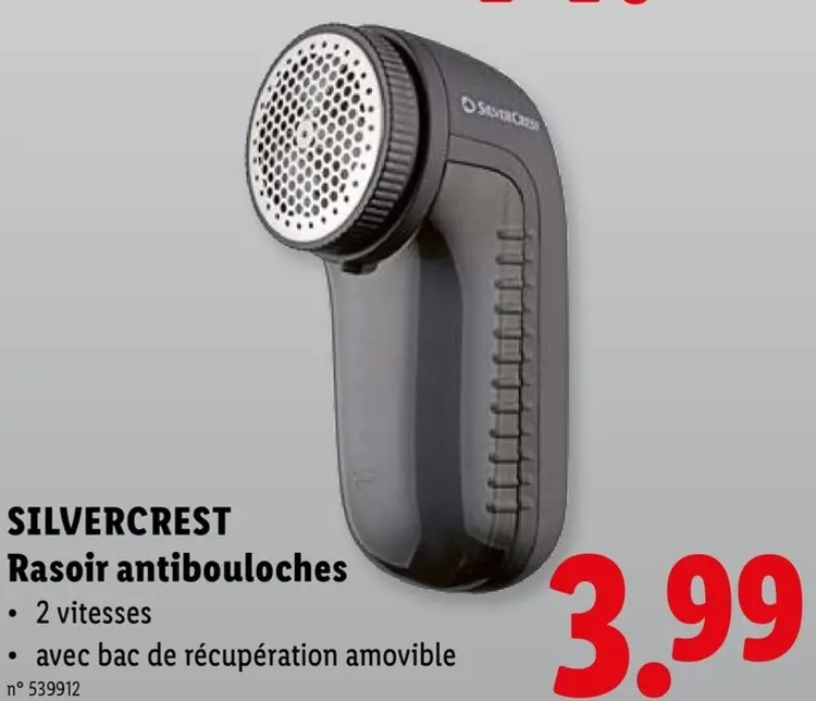 Offre: Rasoir antibouloches