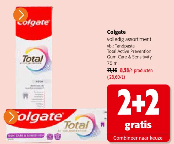 Promotie: Colgate Total