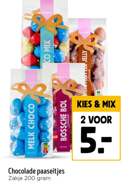 Aanbieding: Chocolade paaseitjes