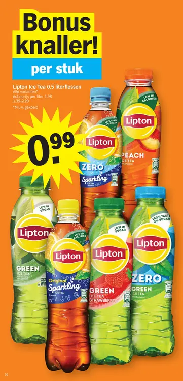 Promotie: Lipton Ice Tea