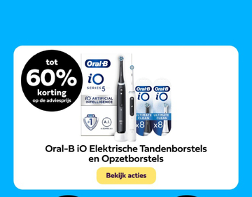 Aanbieding: Oral-B IO Elektrische Tandenborstels en Opzet