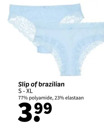Promotie: Slip of brazilian