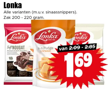 Aanbieding: Alle varianten (m.u.v. sinaassnippers).