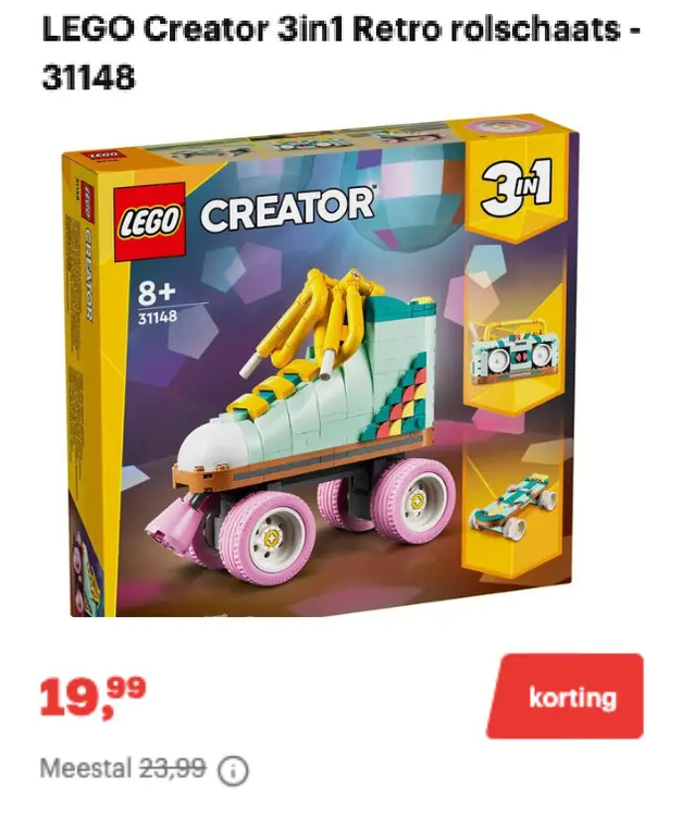 Aanbieding: Retro rolschaats