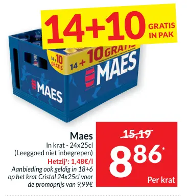 Aanbieding: Maes