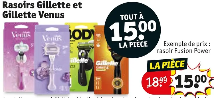 Offre: Rasoirs