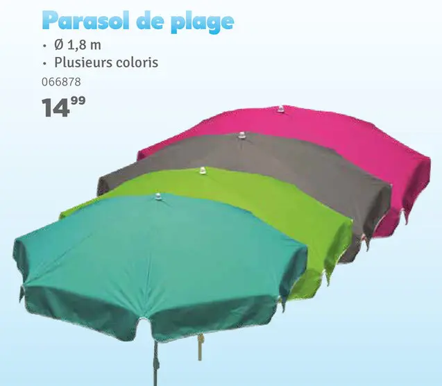 Offre: Parasol de plage
