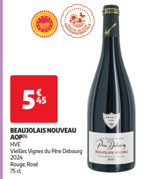 Aanbieding: BEAUJOLAIS NOUVEAU AOP