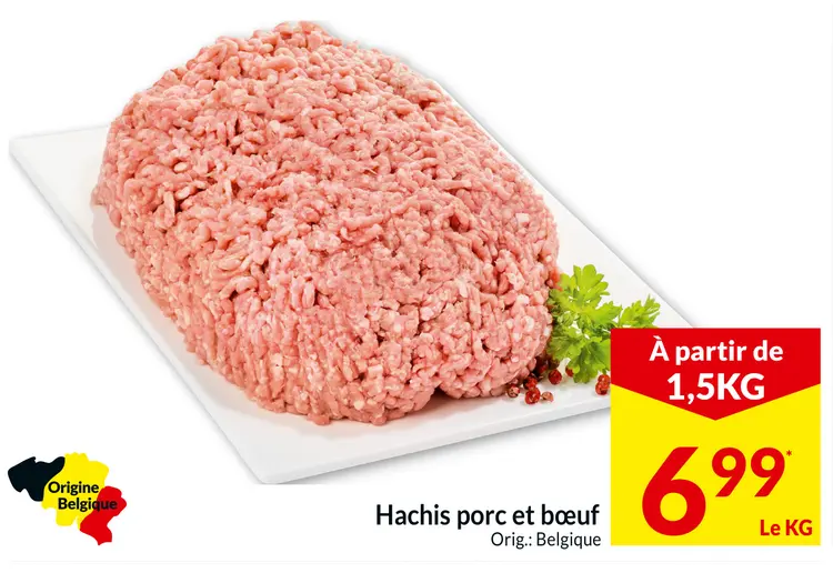 Offre: Hachis porc et bœuf