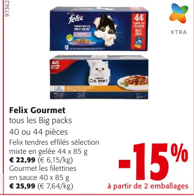Offre: Felix Gourmet