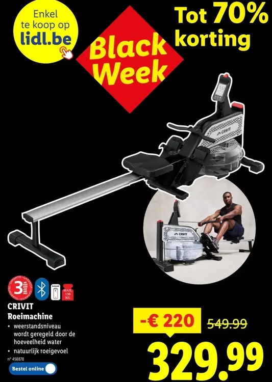 Promotie: Roeimachine