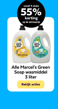 Aanbieding: Alle Marcel's Green Soap wasmiddel