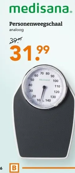 Aanbieding: Personenweegschaal