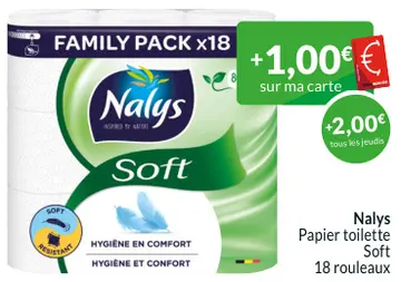 Offre: Papier toilette Soft