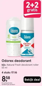 Aanbieding: Odorex deodorant