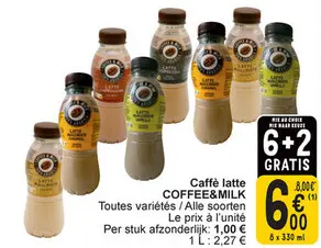 Offre: Caffè latte COFFEE&MILK