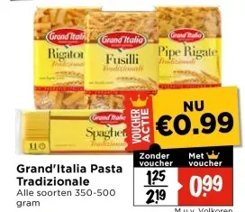 Aanbieding: Pasta Tradizionale
