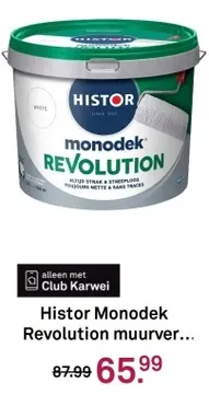 Aanbieding: Monodek Revolution muurverf