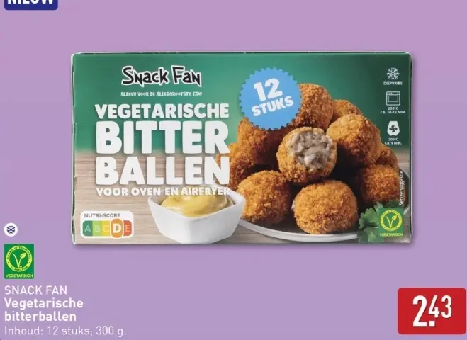 Aanbieding: Vegetarische bitterballen