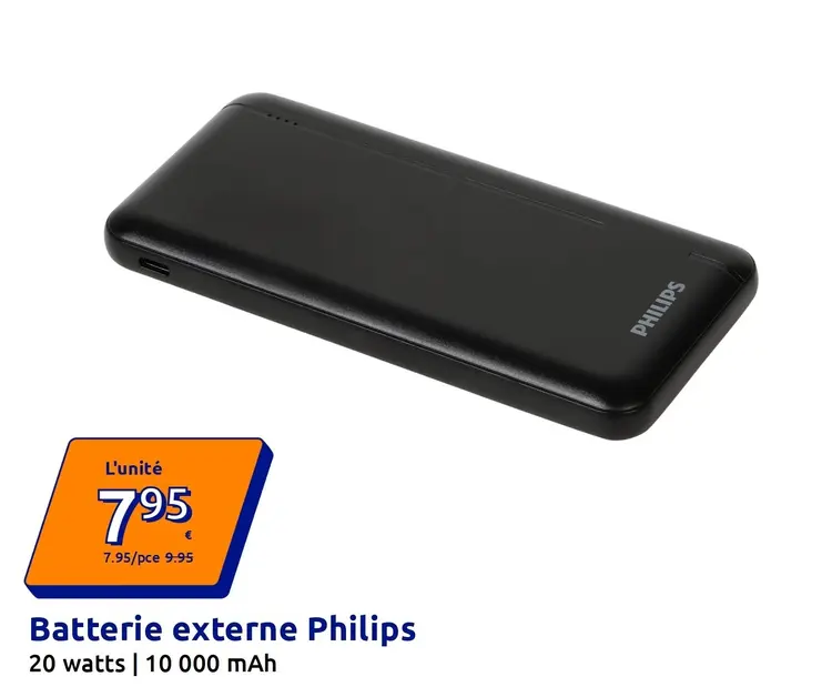 Offre: Batterie externe