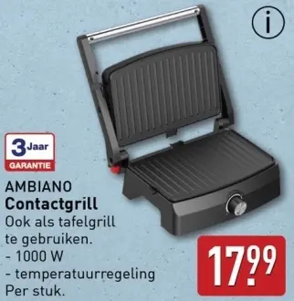 Aanbieding: Contactgrill
