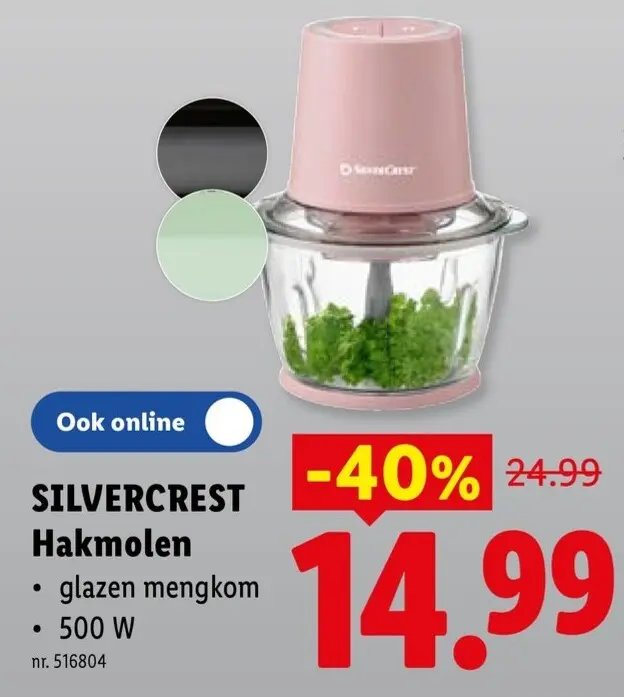 Promotie: Hakmolen
