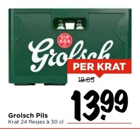 Aanbieding: Grolsch Pils