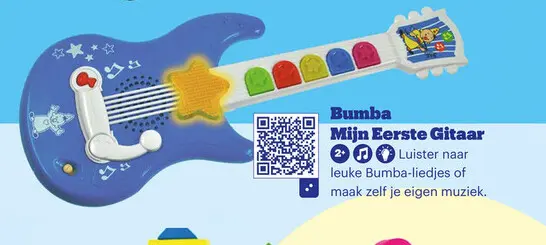 Aanbieding: Bumba Mijn Eerste Gitaar