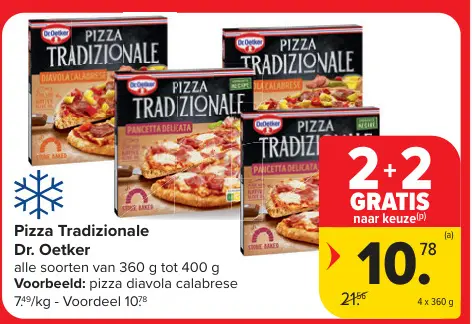 Promotie: Pizza Tradizionale