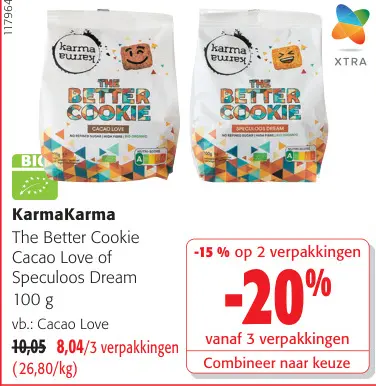 Promotie: The Better Cookie Cacao Love of Speculoos Dre