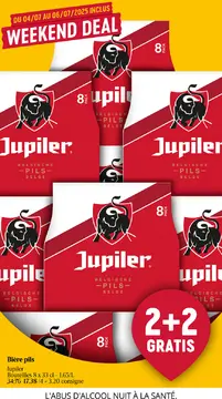 Offre: Bière pils Jupiler