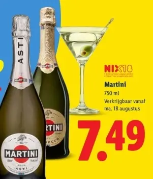 Aanbieding: Martini