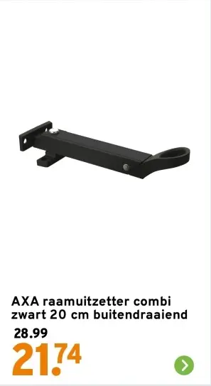 Aanbieding: raamuitzetter combi