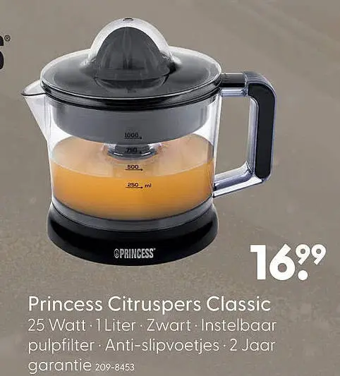 Aanbieding: Princess Citruspers Classic