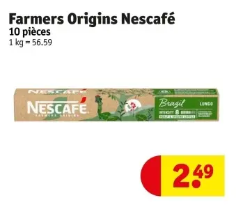 Offre: Farmers Origins