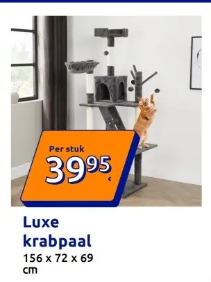 Promotie: Luxe krabpaal