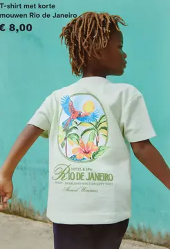 Aanbieding: T-shirt met korte mouwen Rio de Janeiro