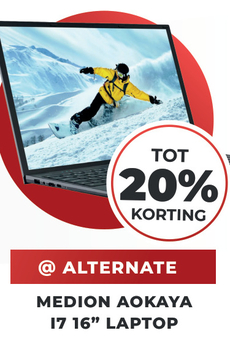 Aanbieding: Medion Aokaya 17 16'' laptop