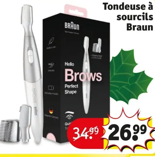 Offre: Tondeuse à sourcils