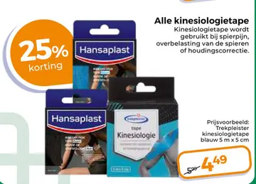 Aanbieding: Alle kinesiologietape