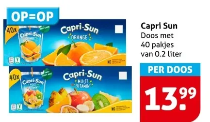 Aanbieding: Capri Sun