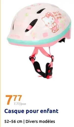Offre: Casque pour enfant